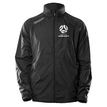 QST Boys Kappa Spray Jacket Black (FQA1)