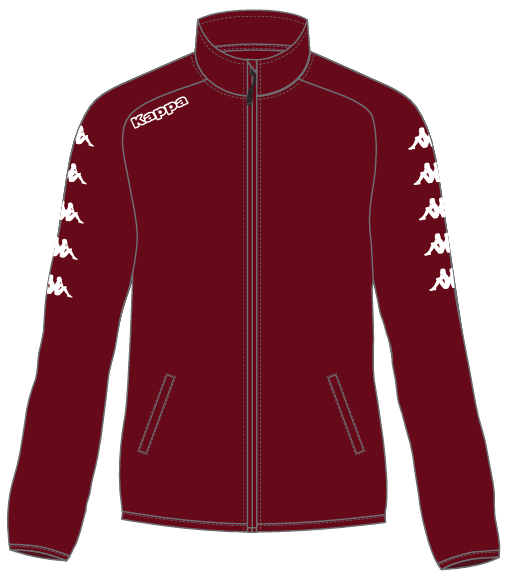 Kappa Track Jacket Maroon (Emerging Socceroos)