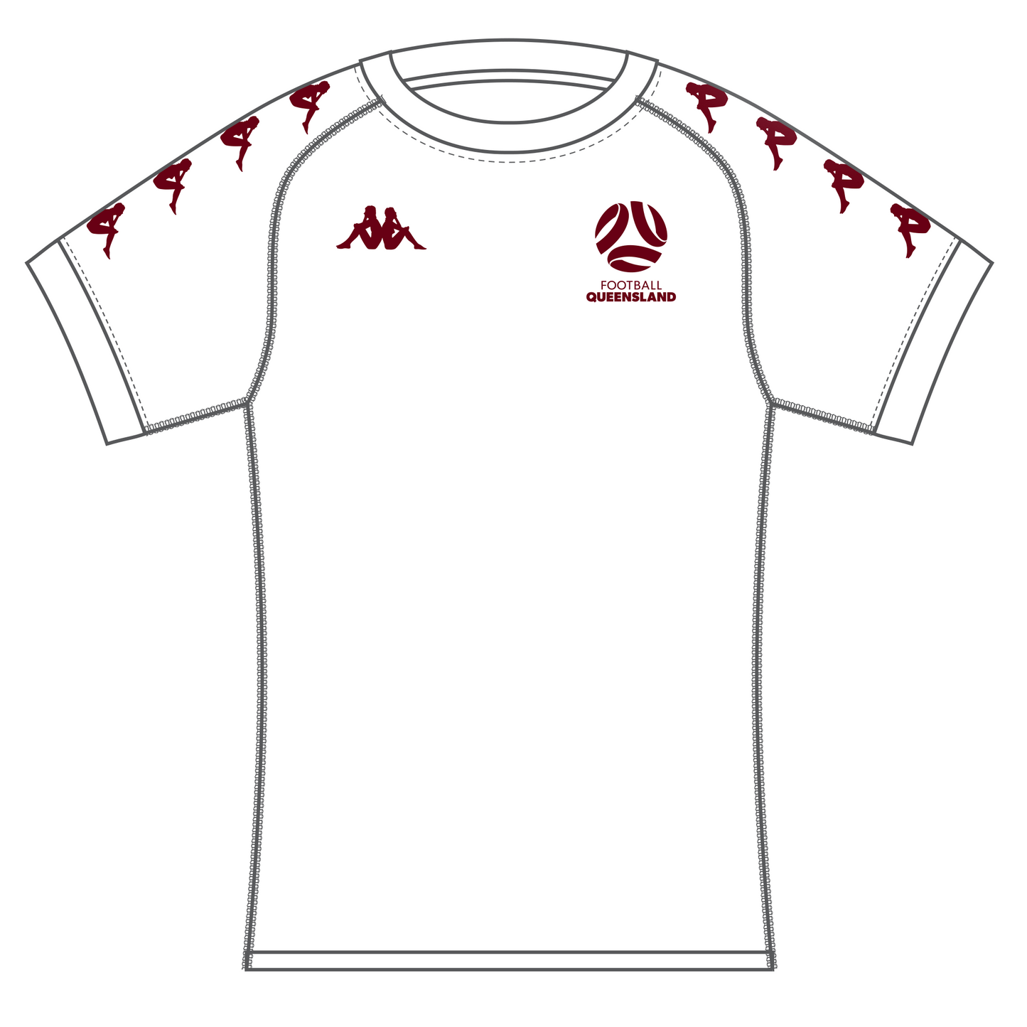 QST Boys Kappa Away Playing Jersey (FQA1)